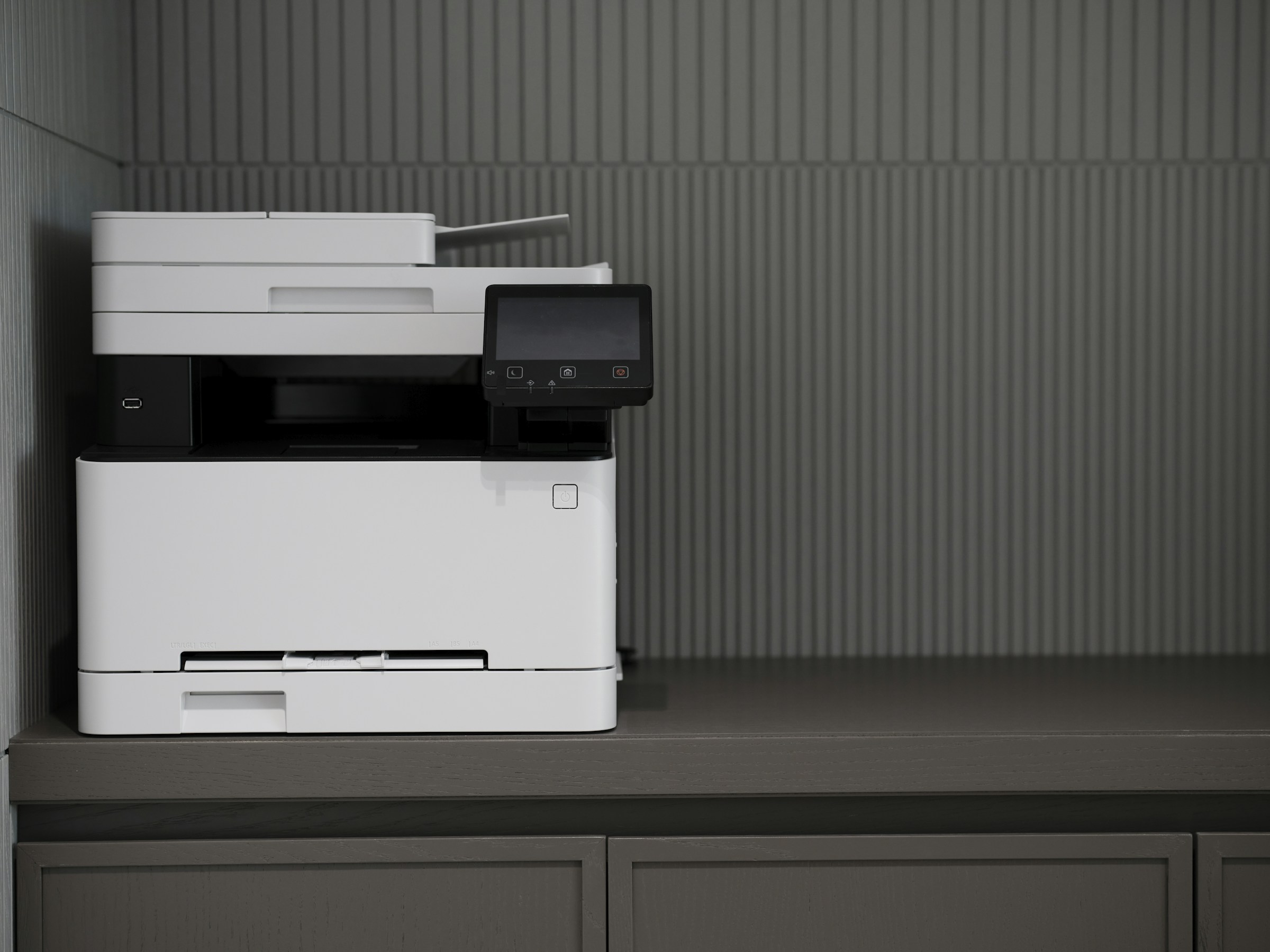 Konica Minolta multifunction copier installed at a Covington Louisiana business office